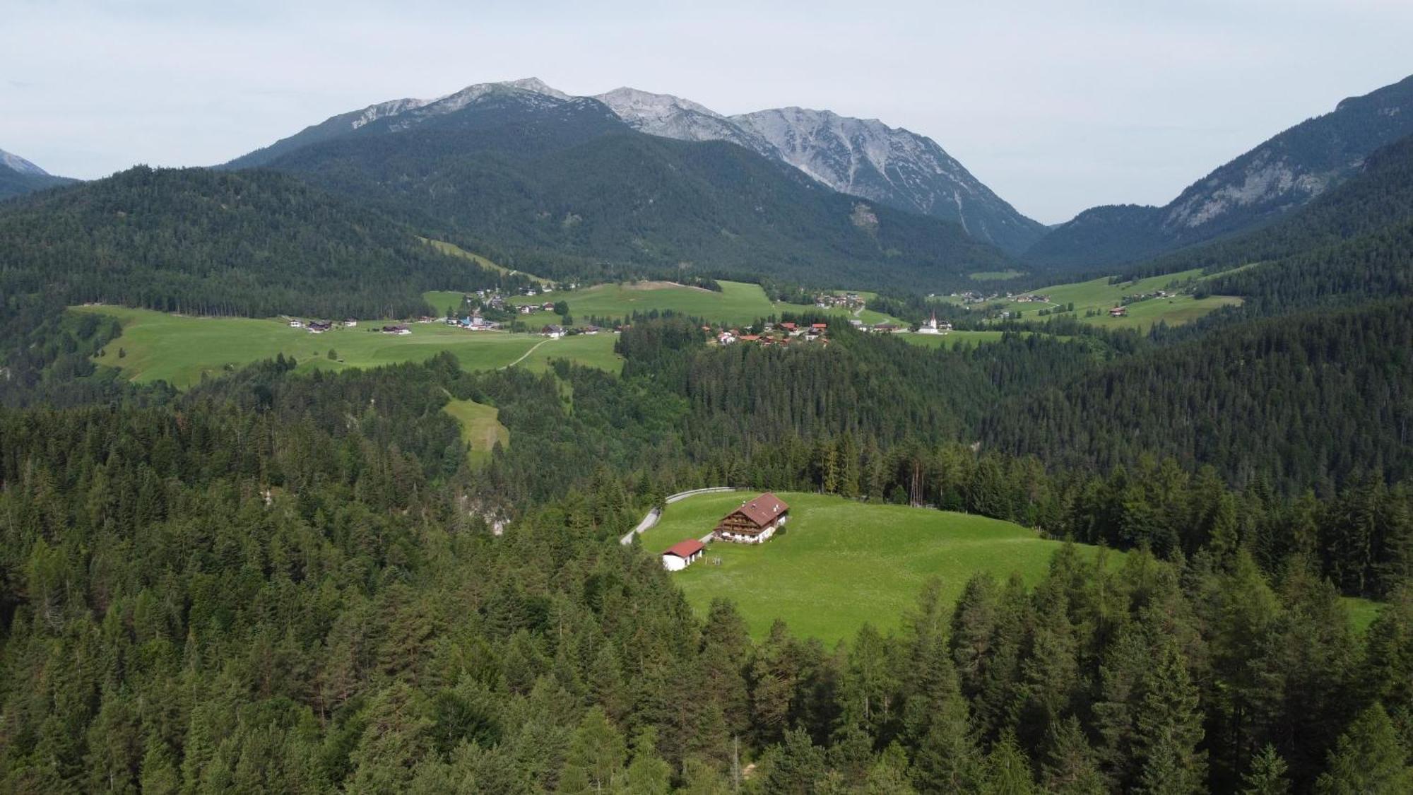 Bauernhaus Durrahof Steinberg am Rofan Esterno foto
