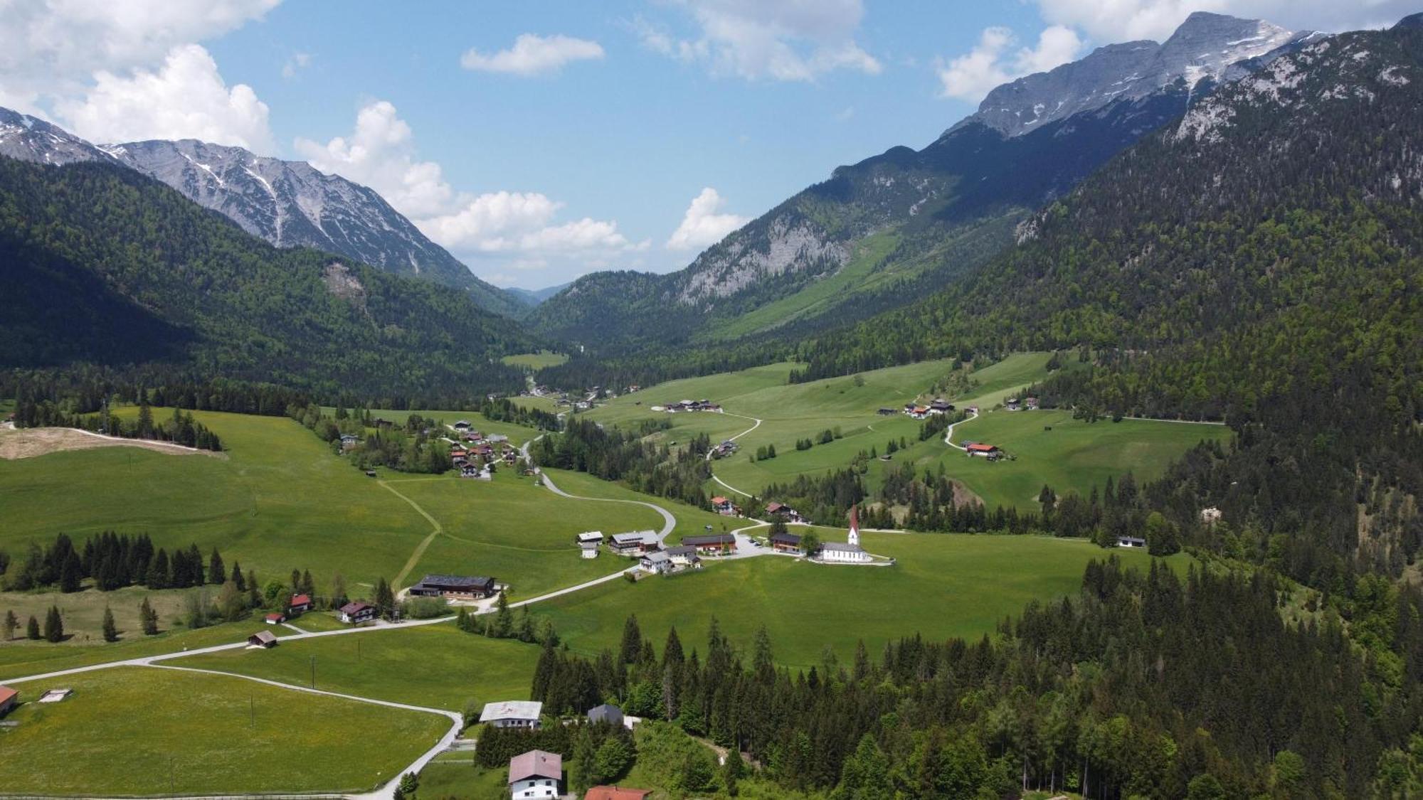Bauernhaus Durrahof Steinberg am Rofan Esterno foto
